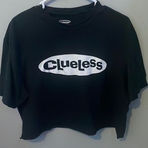 Clueless Crop top shirt size L